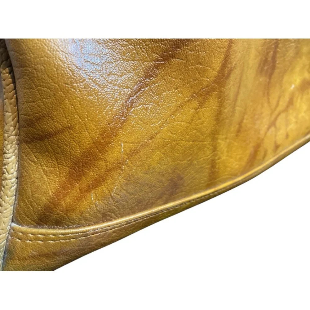 Vintage American Tourister Leather Men's Travel Bag / Carry-On-1970s